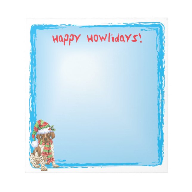 Bloco De Notas Feliz Howlidays SPG (Frente)