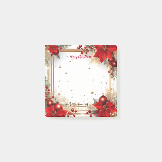 Bloco De Notas Feliz Natal (Frente)