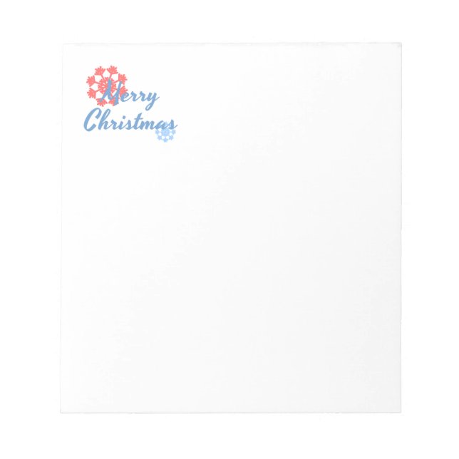 Bloco De Notas Feliz Natal (Frente)