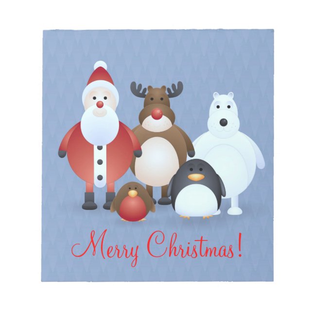 Bloco De Notas Feliz Natal (Frente)