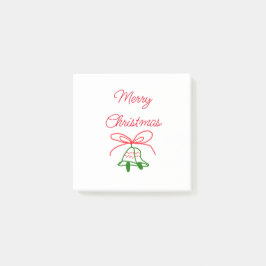 Bloco De Notas Feliz Natal arco verde-jingle na moda