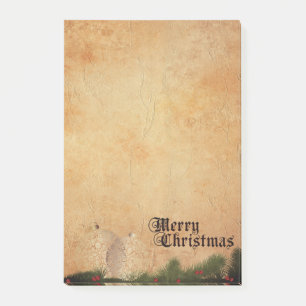 Bloco De Notas Feliz Natal do vintage