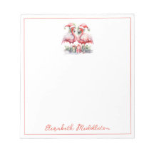 Feliz Natal Flamingos Rosa