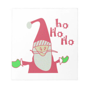 Bloco De Notas Feliz Natal Ho Ho Ho Feliz Natal