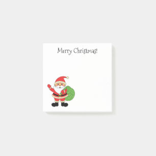 Bloco De Notas Feliz Natal Papai Noel 3 x 3