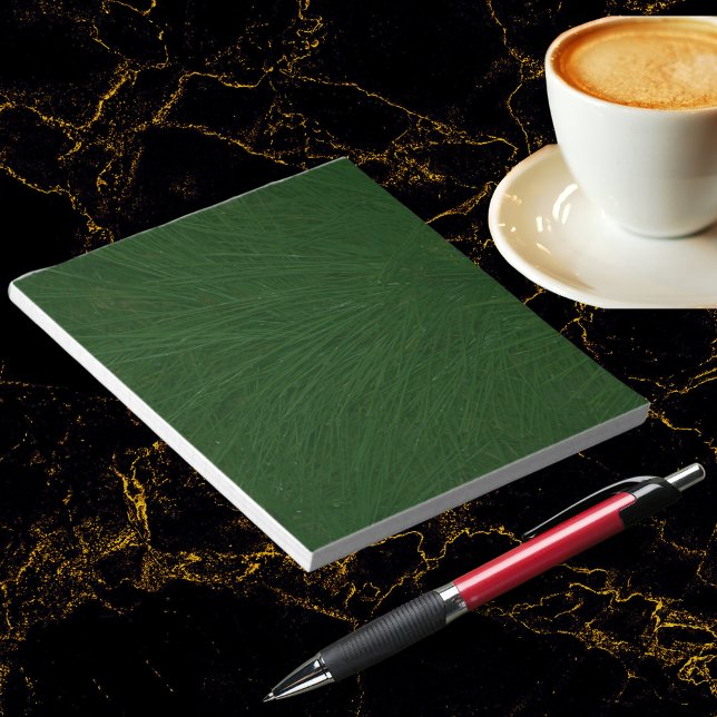 Bloco De Notas Feliz Natal Pine Tree Close (Merry Christmas Pine Tree Close Up Notepad)