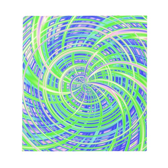 Bloco De Notas Feliz, verde (C) (Frente)