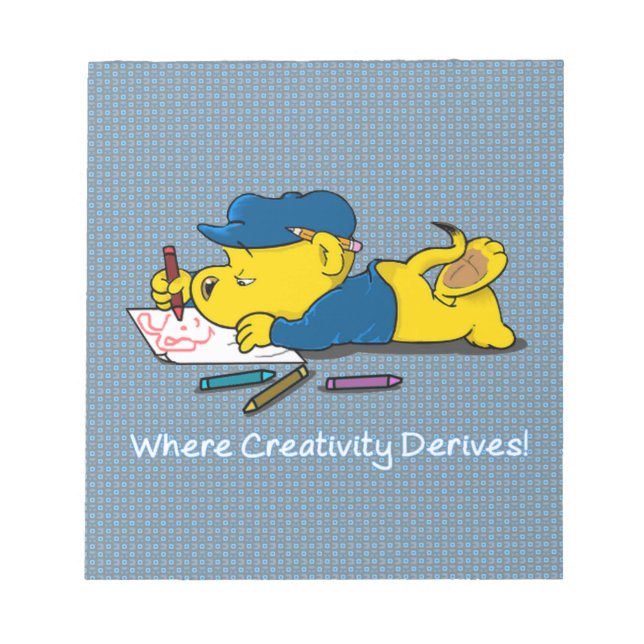 Bloco De Notas Ferald Sendo Criativo Notepad (Frente)