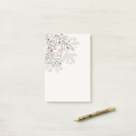 Bloco De Notas Férias abstratas de Natal visco