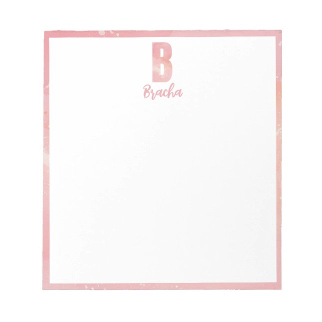 Bloco De Notas Festa de bat mitzvah tie dye  (Frente)