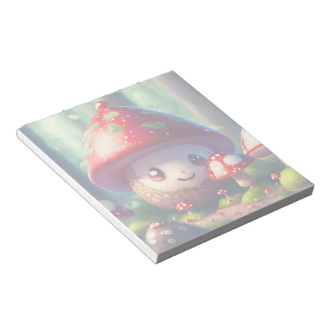 Bloco De Notas Fezes bonitas na floresta, sorte (Inclinado)