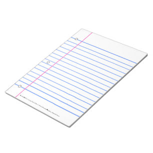Bloco De Notas Ficou sem papel ligado? Escrever Nestas Folhas