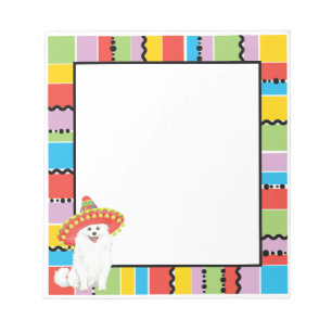 Bloco De Notas Fiesta American Eskimo Dog