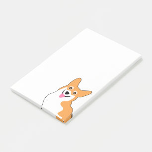 Bloco De Notas Filhote de cachorro de sorriso pequeno bonito do