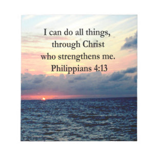 BLOCO DE NOTAS FILIPIANOS 4:13 DESIGN SUNRISE