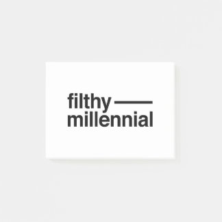 Bloco De Notas Filthy Millennium
