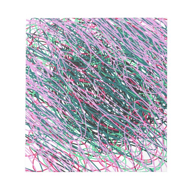 Bloco De Notas Fios espânticos (Frente)