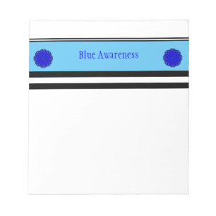 Bloco De Notas Flaje Azul por Kenneth Yoncich