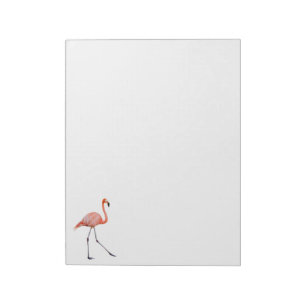 Bloco De Notas Flamingo cor-de-rosa