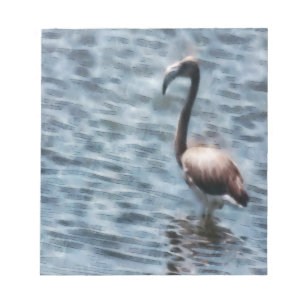 Bloco De Notas Flamingo Frazões Watercolor