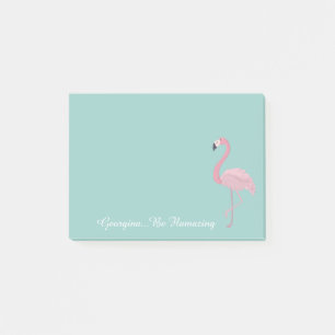 Bloco De Notas Flamingo Personalizado Seja incrível