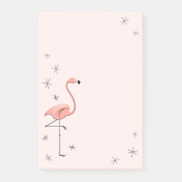 Bloco De Notas Flamingo Pink vertical