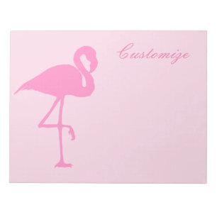 Bloco De Notas Flamingo Thunder_Cove rosa