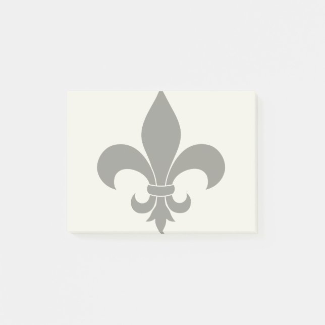 Bloco De Notas Fleur de lis Pattern Classic (Frente)