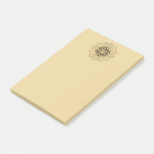 Bloco De Notas Flor da Vida - Mandala de Enfeites Antigos 2