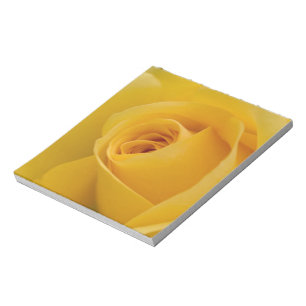 Bloco De Notas Flor do rosa amarelo