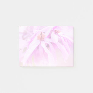 Bloco De Notas Flor rosa bonito Brilhante