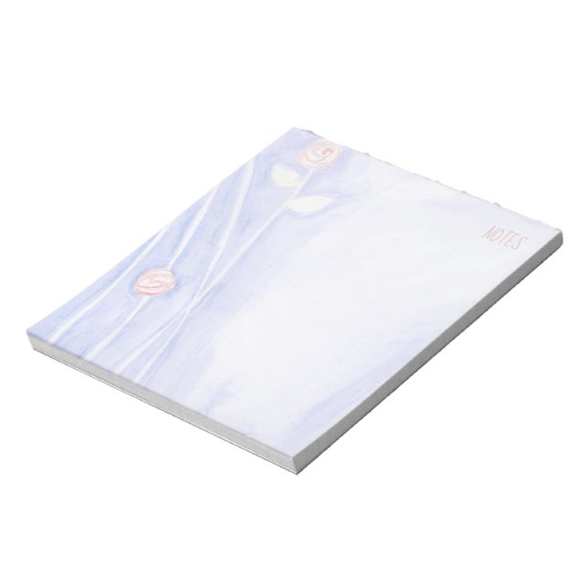 Bloco De Notas Floral (Invertido)