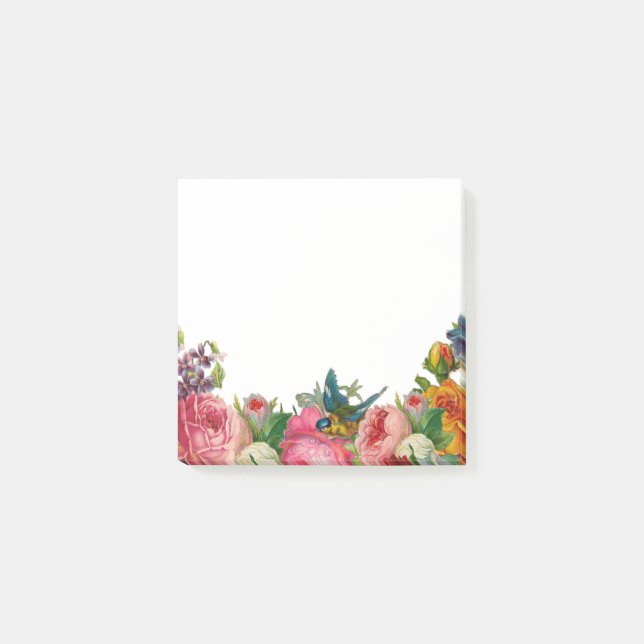 Bloco De Notas Floral (Frente)