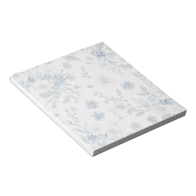 Bloco De Notas floral (Inclinado)