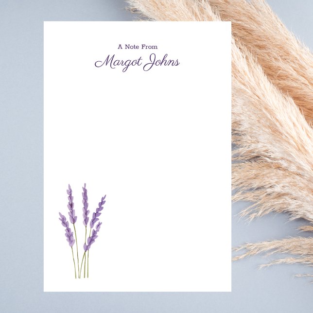 Bloco De Notas Floral de Na moda simples de aquarela moderna (Criador carregado)