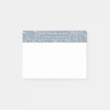 Floral do azul empoeirado simplesmente