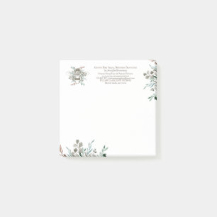 Bloco De Notas Floral Elegante Abelha Apiário Vintage