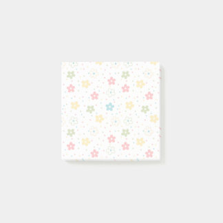 Bloco De Notas Floral Pastel Espalhado