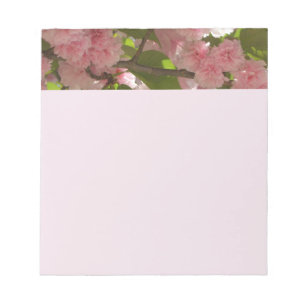 Bloco De Notas Floral Primavera da Árvore III da Cherry com duas 