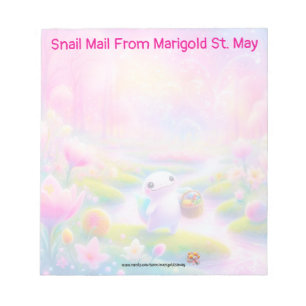 Bloco de Notas Floral Sweet Salamander