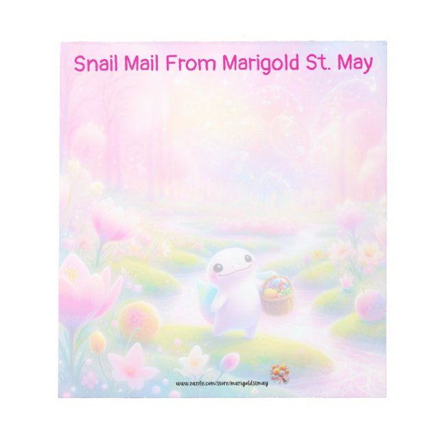 Bloco de Notas Floral Sweet Salamander (Frente)