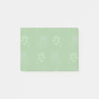 Bloco De Notas Floral verde
