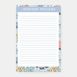 Bloco De Notas Flores