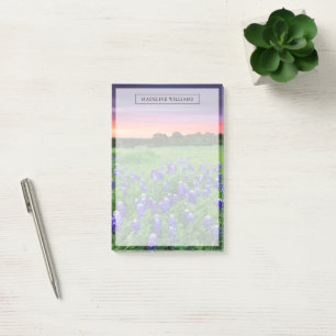 Bloco De Notas Flores Bluetooth no Texas Sunset