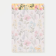 Flores de água lindas e doces modernas e personali