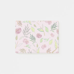 Bloco De Notas Flores de Aquarela Festiva 3