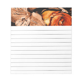 Bloco De Notas Flores de outono