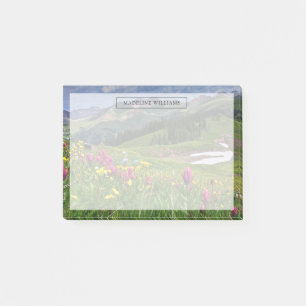 Bloco De Notas Flores Flores selvagens Durango, Colorado