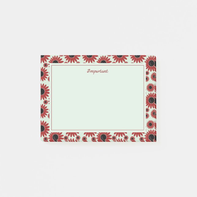 Bloco De Notas Flores Macias de Veludo Soft Empress (Frente)
