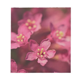 Bloco De Notas Flores Rosa Bonitas